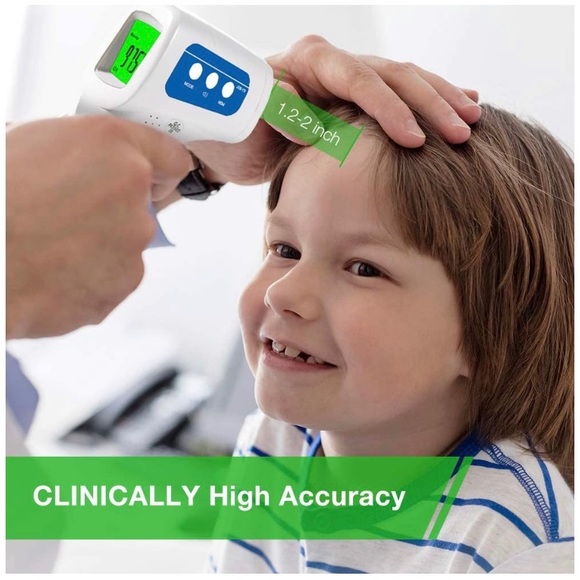 Easy@Home No Touch Forehead Thermometer for Digital
Body Temperature Measurement - Picture 4 of 9